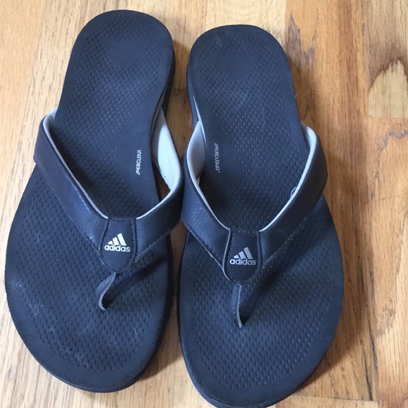 adidas Shoes - Adidas black flip flops size 6 adidas Shoes - Adidas black flip flops size 6